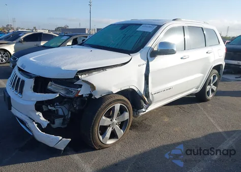 2015 Jeep Grand Cherokee Overland из США, поврежденный, VIN 1C4RJECG6FC848840